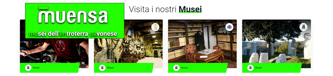 muensa musei entroterra privincia di savona